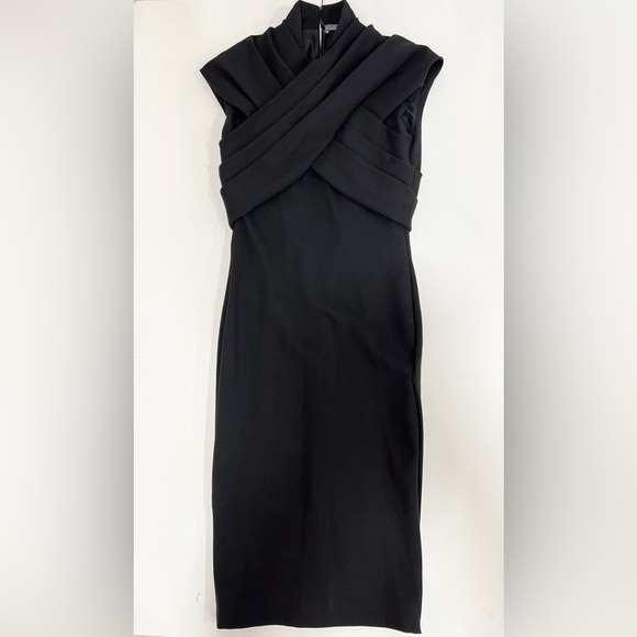 Alexander McQueen Jersey cross front wrap Dress - Picture 5 of 10